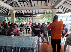 sosialisasi dan Simulasi Mitigasi kelurahan tangguh bencana