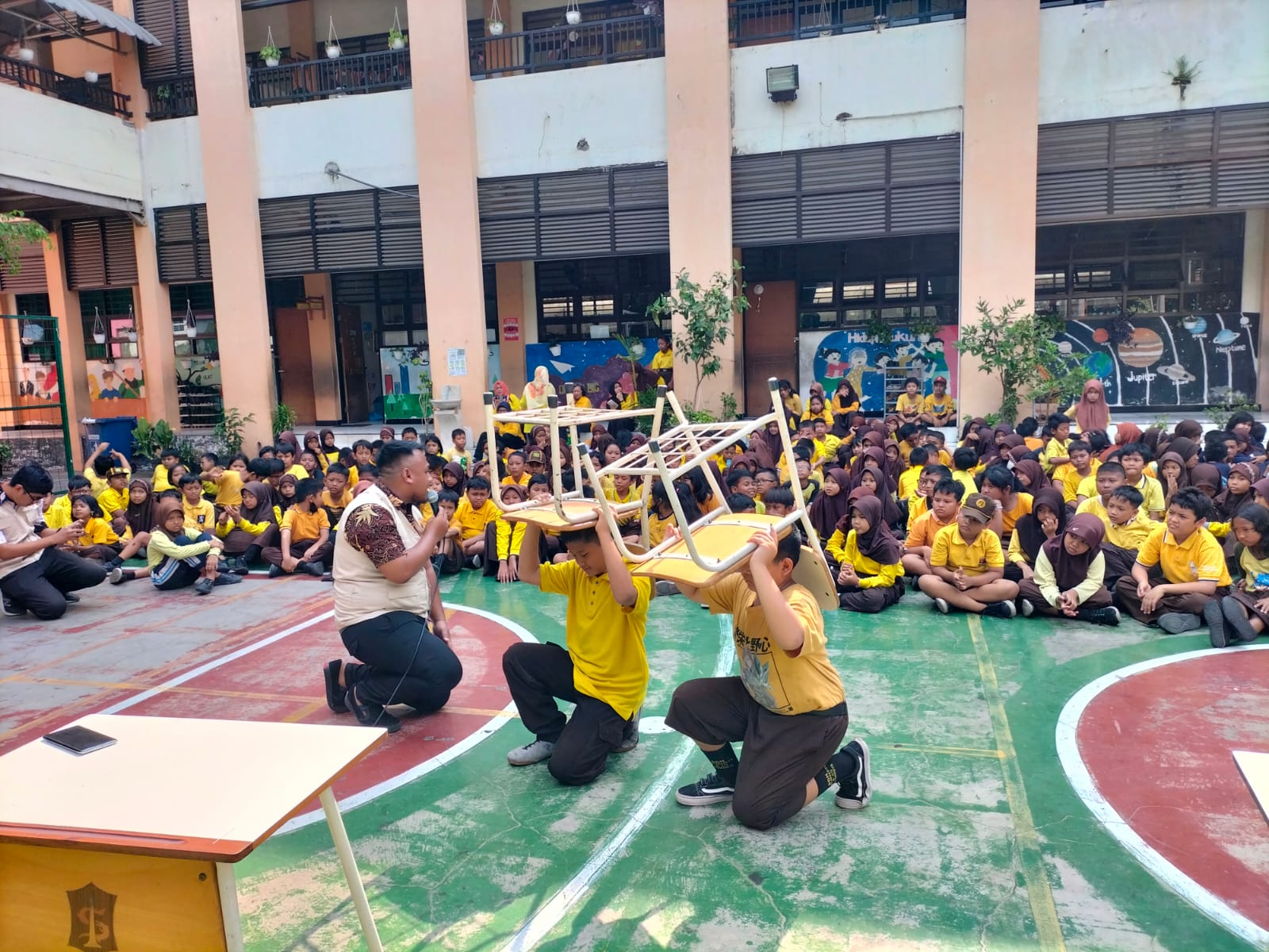 Sosialisasi dan Simulasi Mitigasi Bencana